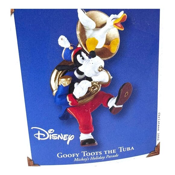 Disney Hallmark Keepsake Ornament Lot Goofy Toots The Tuba Pluto Winnie The Pooh - Picture 4 of 8